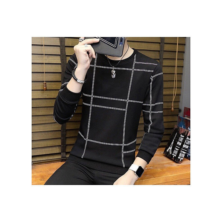 ÁO THUN NAM DÀI TAY COTTON CAO CẤP Y HÌNH
