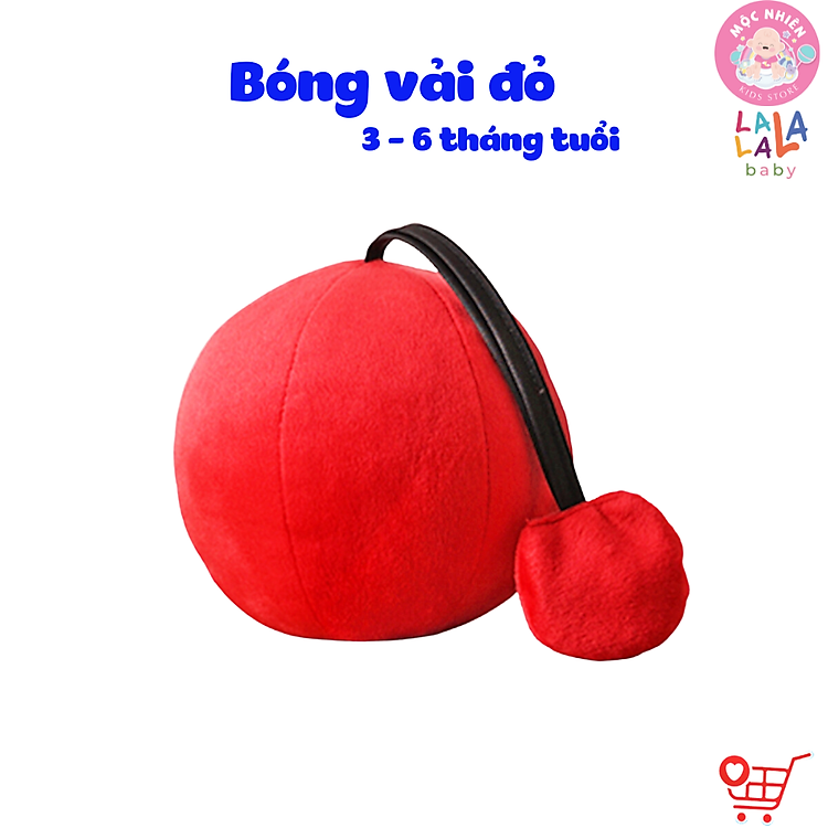 Bóng Vải Xúc Xắc Cho Trẻ Sơ Sinh Chính hãng Giá rẻ - Hình ảnh 5