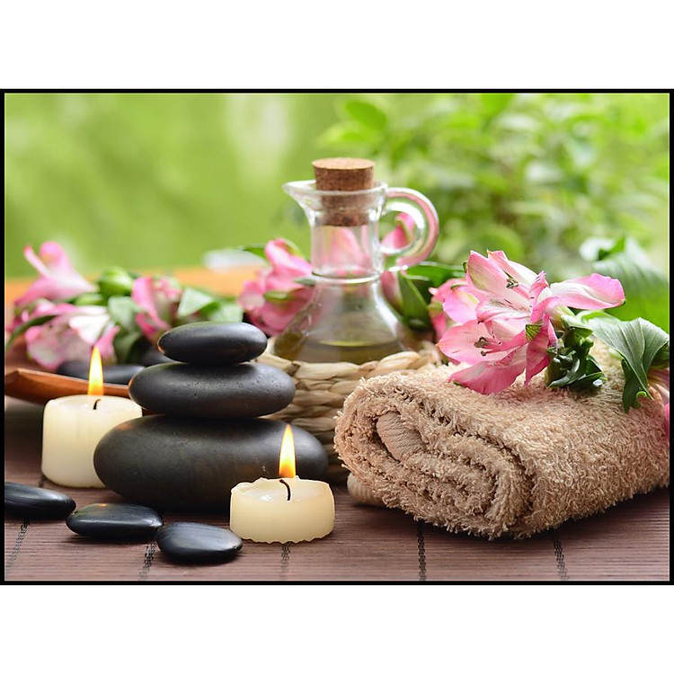 Decal dán tường trang trí spa beauty salon Mã số spa_006K