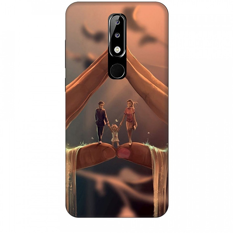 Ốp lưng dành cho điện thoại NOKIA 5.1 Plus Hạnh Phúc Bên Em