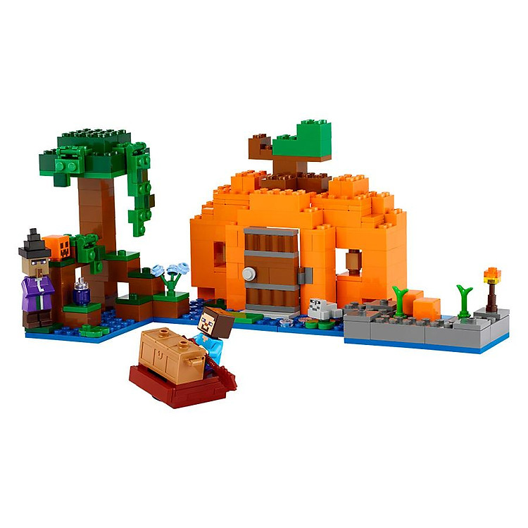 Đồ Chơi Lắp Ráp Nông Trại LEGO MINECRAFT Chính hãng Giá rẻ - Hình ảnh 3