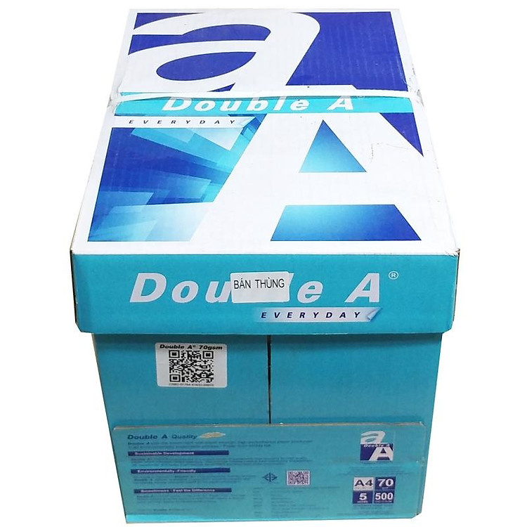 Giấy Photo A4 70gsm Double A (2500 tờ) - Ảnh 2