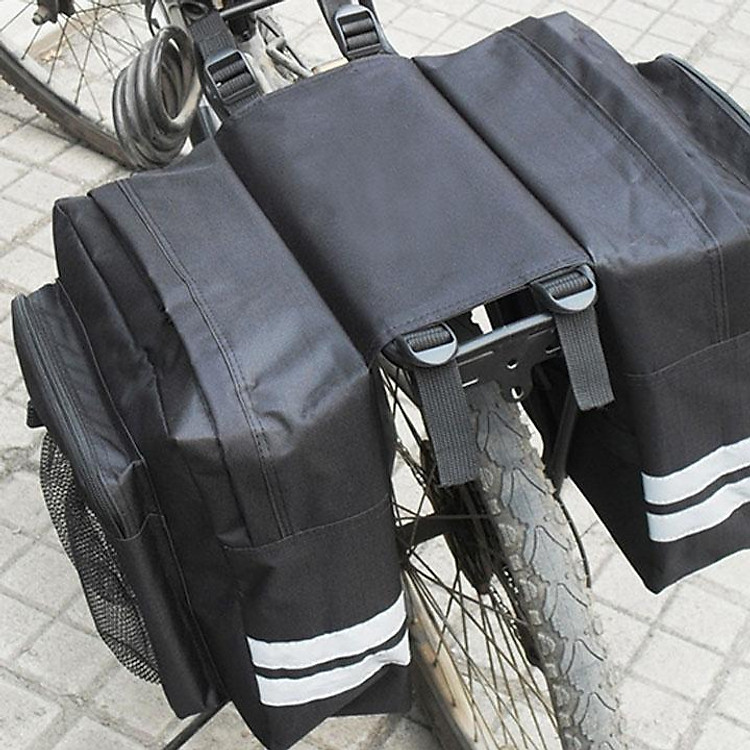 Túi Đôi Treo Hành Lý Sau Yên Xe Đạp TR2 - Túi Treo Sau Xe Đạp Cao Cấp
