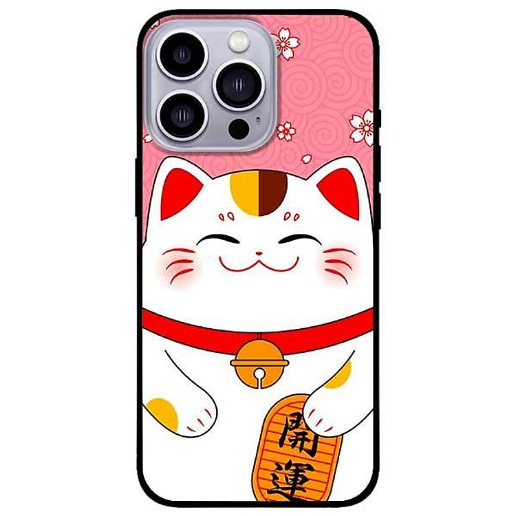 Ốp lưng dành cho Iphone 13 Mini - Iphone 13 - Iphone 13 Pro - Iphone 13 Pro Max - Mèo Nền Hồng