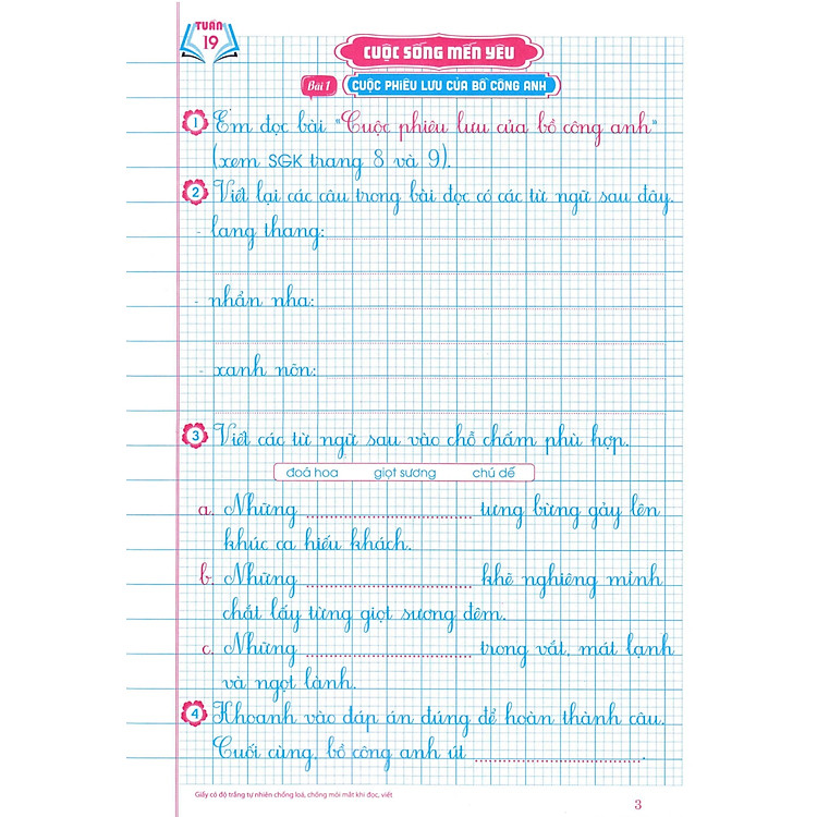 Vở Ô Li Bài Tập Tiếng Việt Lớp 4 (Tập 2) - Ảnh 5