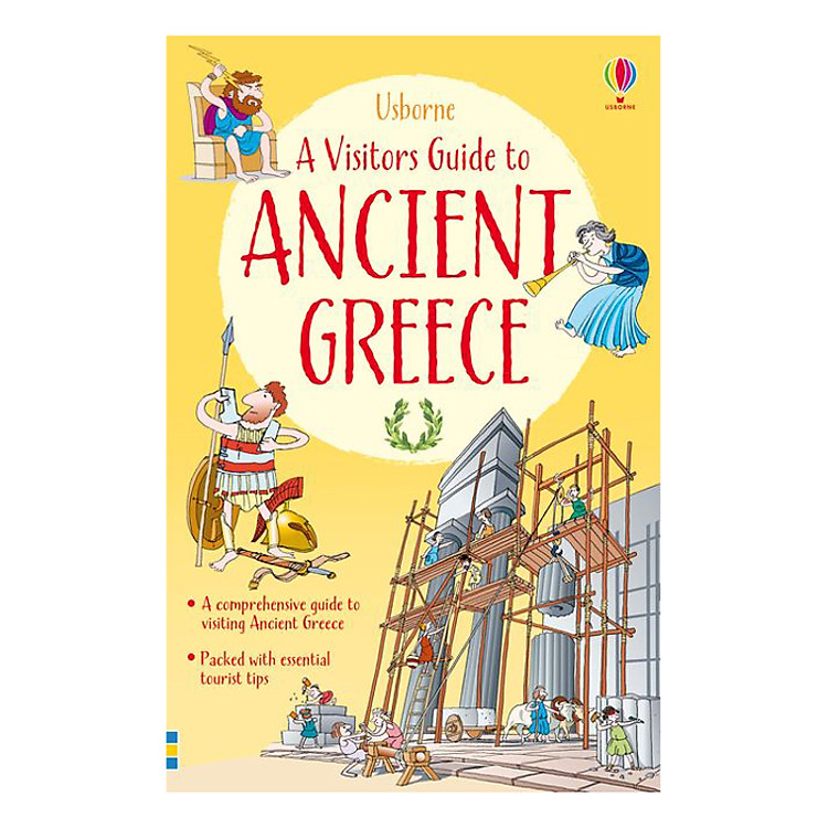 Sách Usborne Visitor's Guide to Ancient Greece