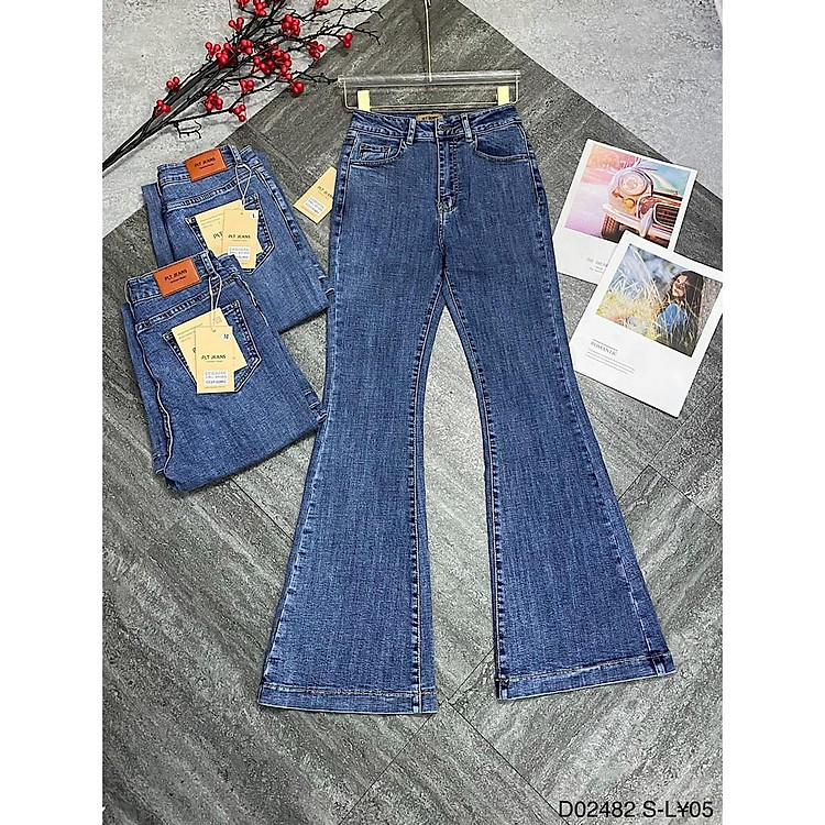 Quần jeans ống loe/ quần jeans nữ/ D0248x