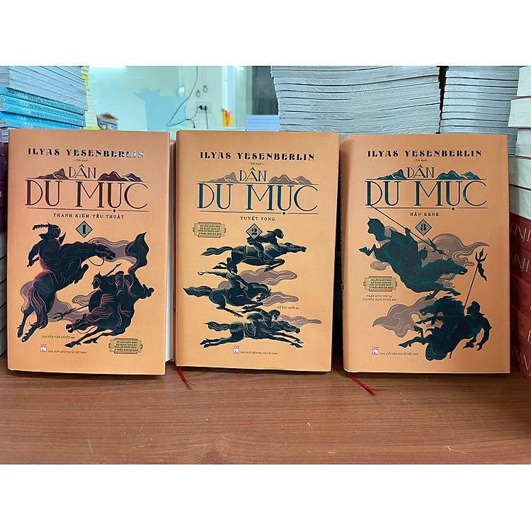 (Boxset Trọn bộ 3 tập - bìa cứng đánh số) DÂN DU MỤC - Ilyas Yesenberlin – Nguyễn Văn Chiến dịch – Nxb Phụ Nữ