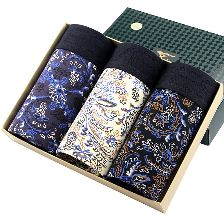 Set 3 Quần boxer nam thích hợp vận động Septwolves 95129-3 - Nhiều Màu