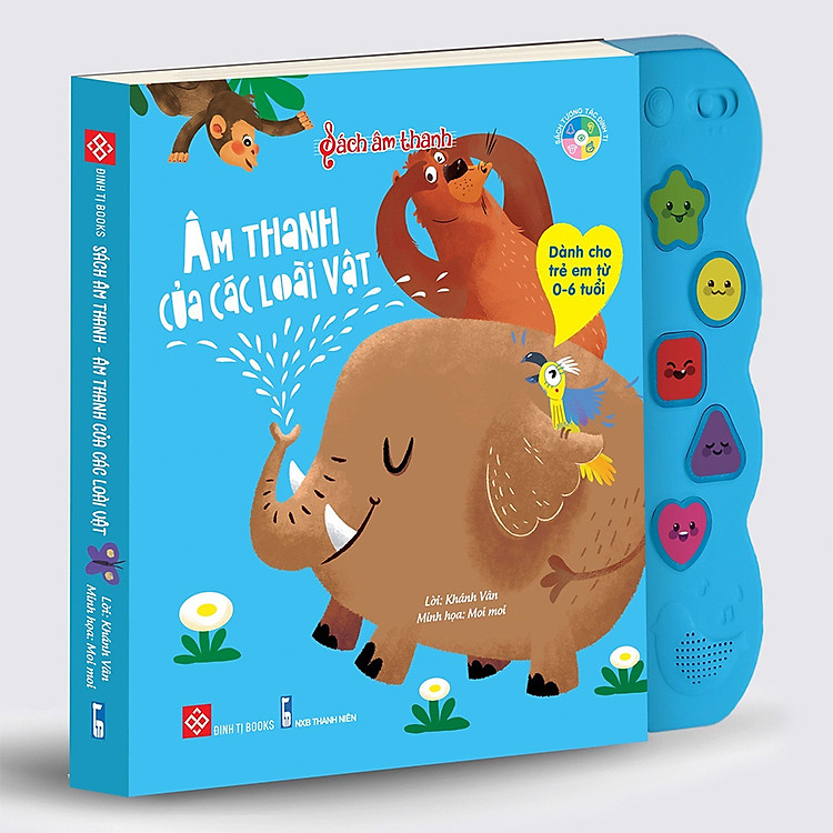Sách Tương Tác - Âm Thanh Của Các Loài Vật - Ảnh 2