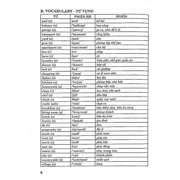 Hướng Dẫn Học Tiếng Anh Lớp 6 - Ảnh 6