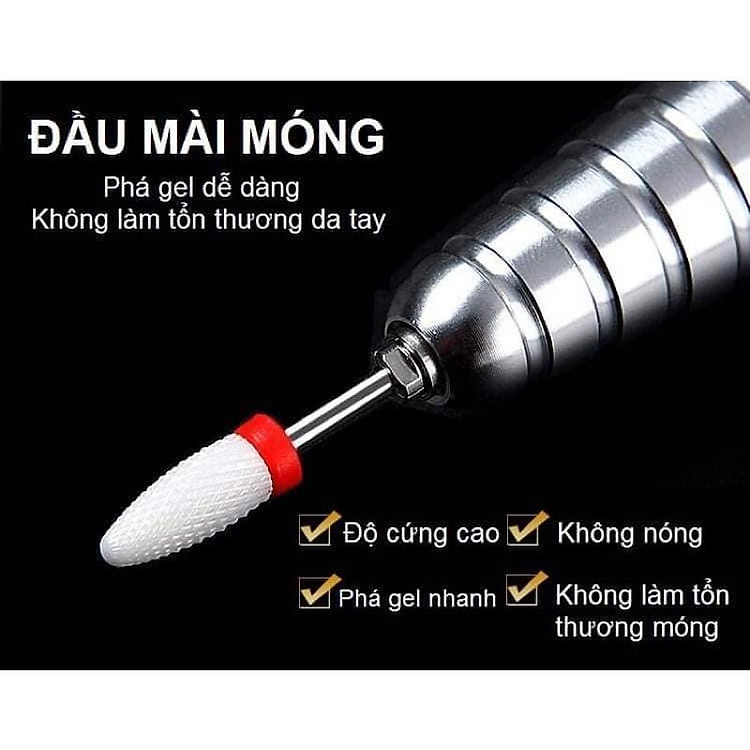 Đầu mài sứ (phá gel-phá bột -mài mịn)