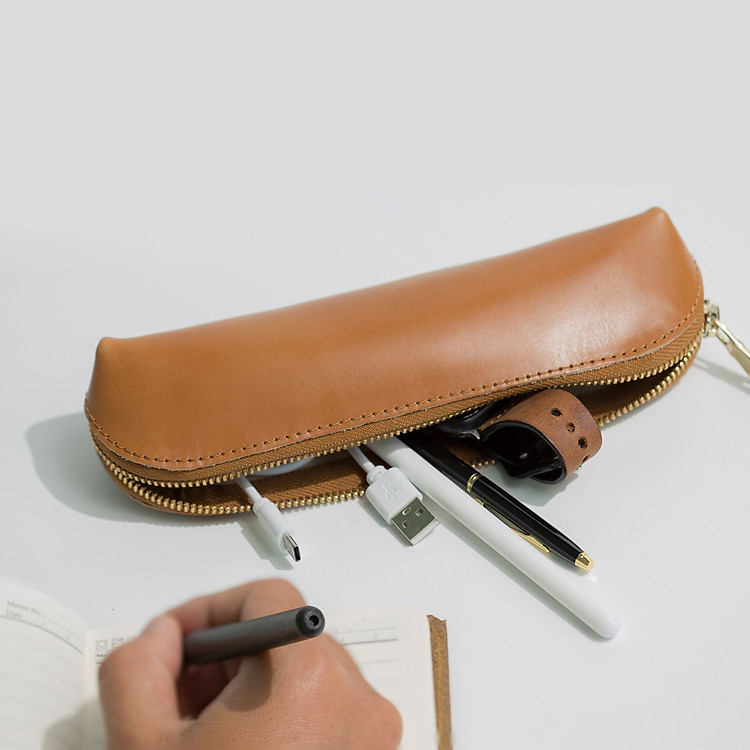 Túi da mini đựng bút P126 - Ảnh 5
