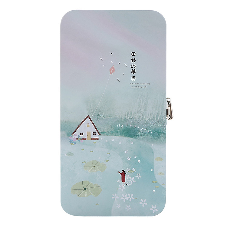 Hộp Đựng Bút 2 Tầng Có Khóa - Home