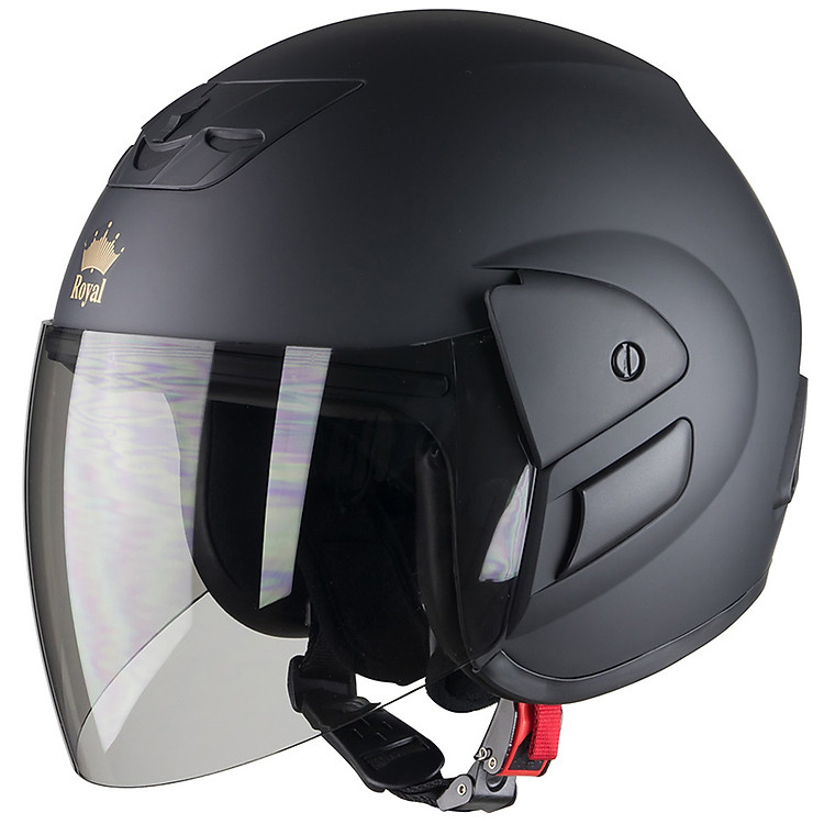 Mũ Bảo Hiểm 3/4 Đầu Trơn Royal M01