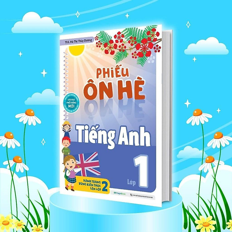 Newshop: Phiếu Ôn Hè Tiếng Anh Lớp 1