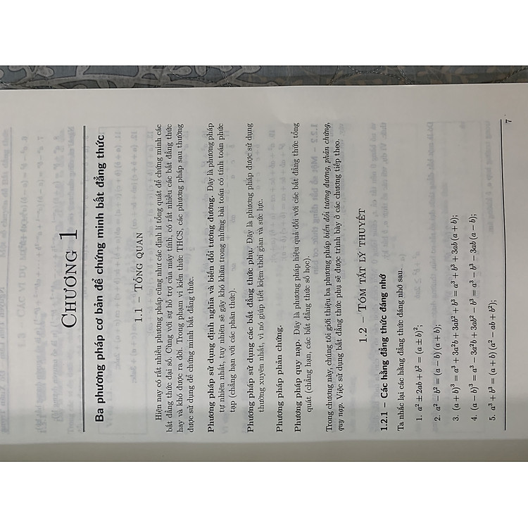 Một số chuyên đề Bất đẳng thức (Dành cho học sinh Trung học cơ sở) - Ảnh 5