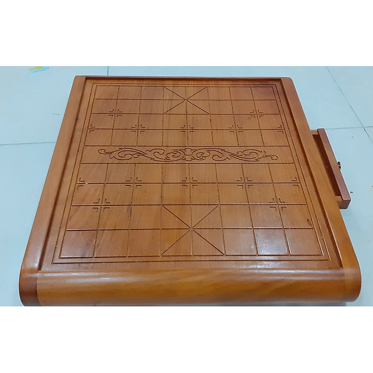 Mua Bàn cờ tướng gỗ có ngăn kéo Chính hãng Giá tốt - Hình ảnh 5