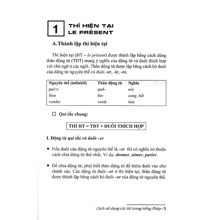 Cách Sử Dụng Các Thì Trong Tiếng Pháp - Ảnh 6
