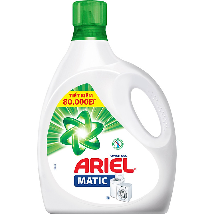 Nước Giặt Ariel Đậm Đặc Dạng Chai 3.8kg