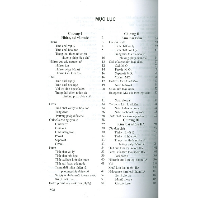 Hóa Học Vô Cơ Nâng Cao, Tập Hai - Các Nguyên Tố Hoá Học Tiêu Biểu (Tái bản) - Ảnh 3