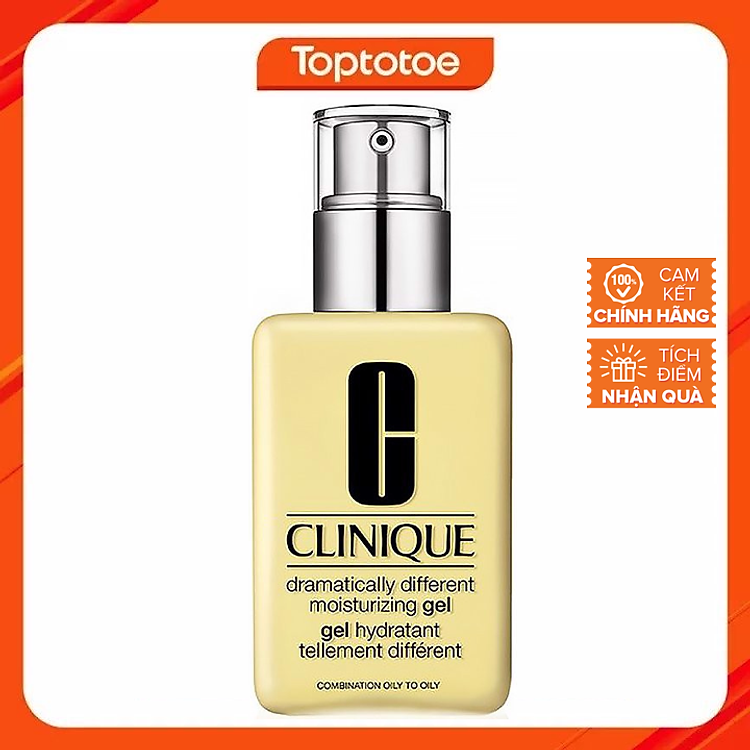 Gel Dưỡng Ẩm Dành Cho Da Dầu, Hỗn Hợp Clinique Dramatically Different Moisturizing Gel 125ml