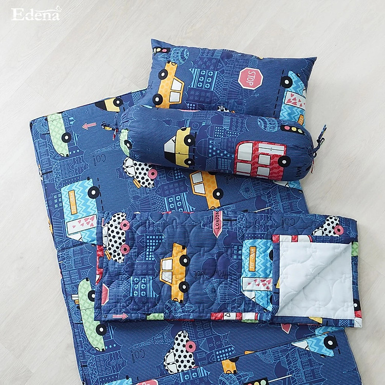 Bộ Nệm Bông Ép Edena Trẻ Em Chính hãng Tiết kiệm - Hình ảnh 2