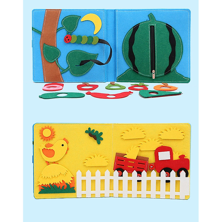 Sách bận rộn Montessori cho bé 2 tuổi Chính hãng Giá tốt - Hình ảnh 5