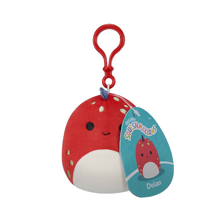 Mua tại Lazada: Mua Đồ Chơi Móc Khoá Đỏ Dino SQUISHMALLOWS Chính hãng Ưu đãi