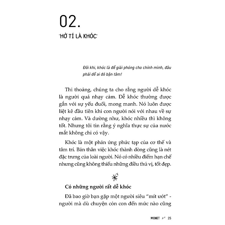 Một Trái Tim Nhạy Cảm, Một Cái Đầu Nghĩ Nhiều - Monet - Ảnh 5