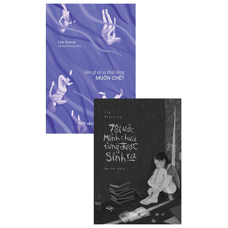 Combo Tôi Ước Mình Chưa Từng Được Sinh Ra + Làm Gì Có Ai Thực Lòng Muốn Chết (Bộ 2 Cuốn)_AZ