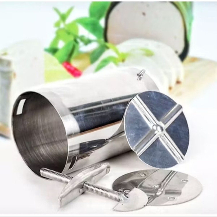 1 KHUÔN GÓI LÀM GIÒ THỦ CHẢ BẰNG INOX LOẠI 1KG 2KG CHẤT LƯỢNG