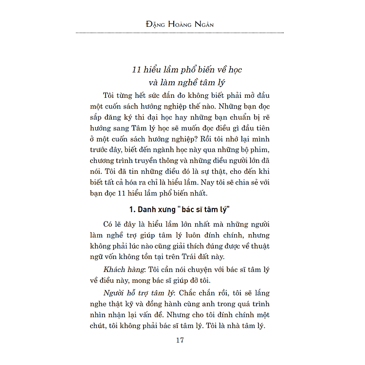 Từng Bước Nhập Môn Hành Nghề Tâm Lý - Ảnh 6