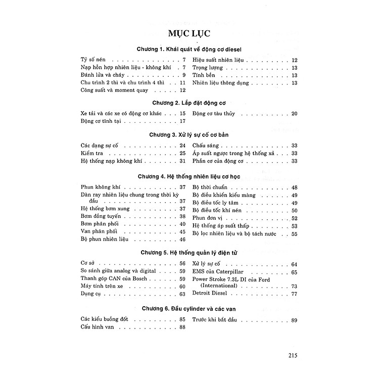 Hướng Dẫn Thực Hành Sửa Chữa Và Bảo Trì Động Cơ Dầu - Ảnh 2