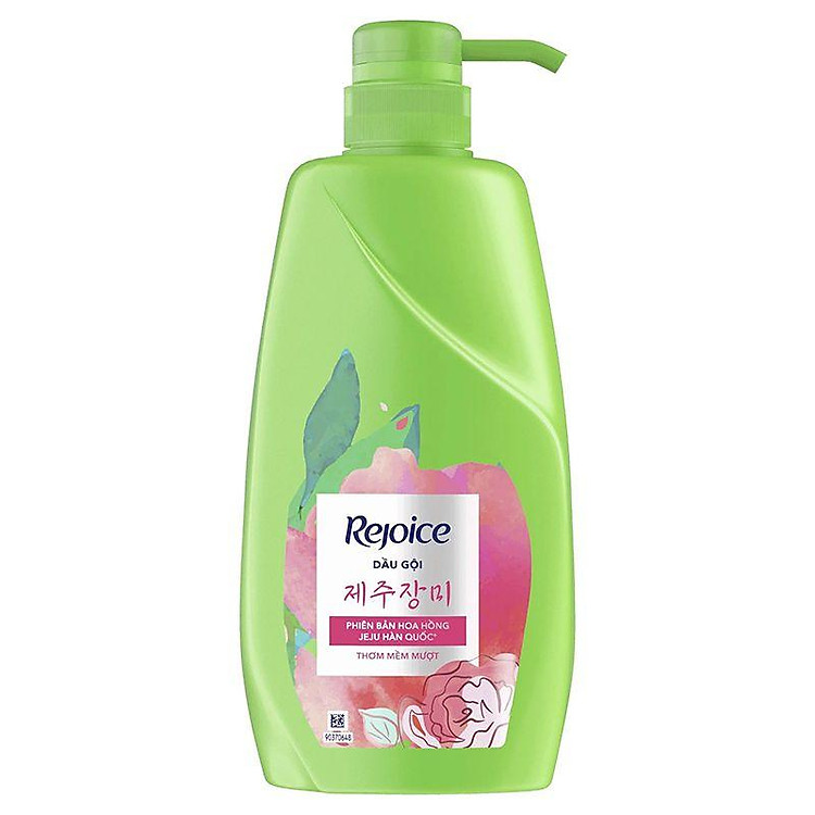 Dầu Gội Rejoice Hương Hoa Hồng Jeju Hàn Quốc Thơm Mềm Mượt Chai 900ml