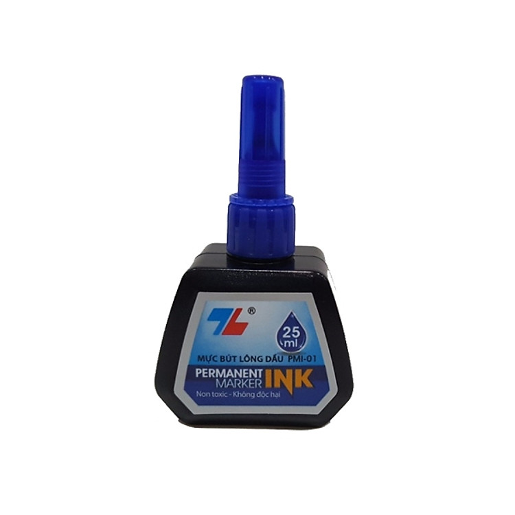 Bộ 2 Mực Bút Lông Dầu PMI-01 Xanh
