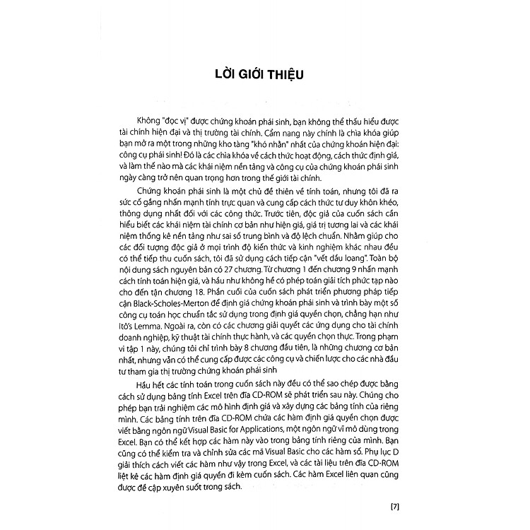 Cẩm Nang Chứng Khoán Phái Sinh (Tái Bản) - Ảnh 4
