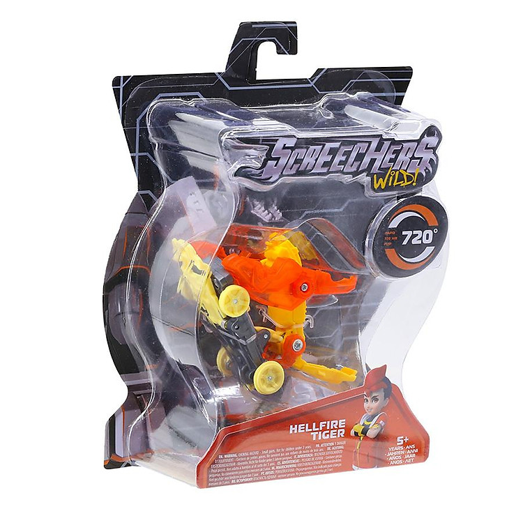 Mua Đồ Chơi Hổ Lửa Địa Ngục SCREECHERS WILD Chính hãng Giá tốt - Hình ảnh 4
