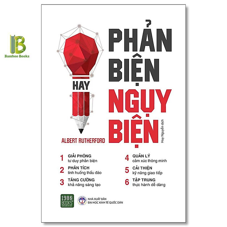 Sách - Phản Biện Hay Nguỵ Biện - Albert Rutherford - 1980 Books
