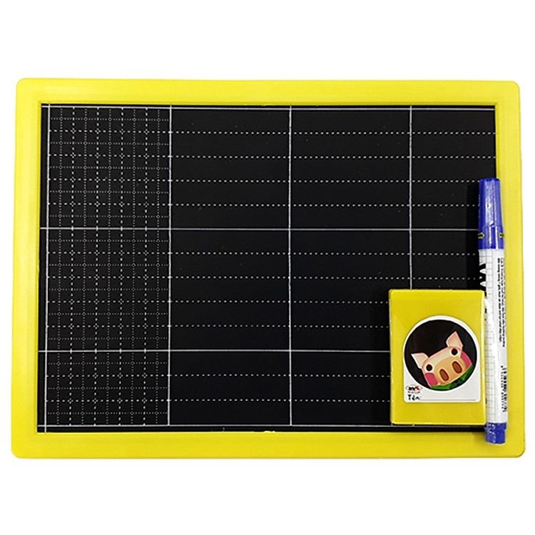 Bảng Bộ 2 Mặt WinQ B-01 - Viền Màu Vàng