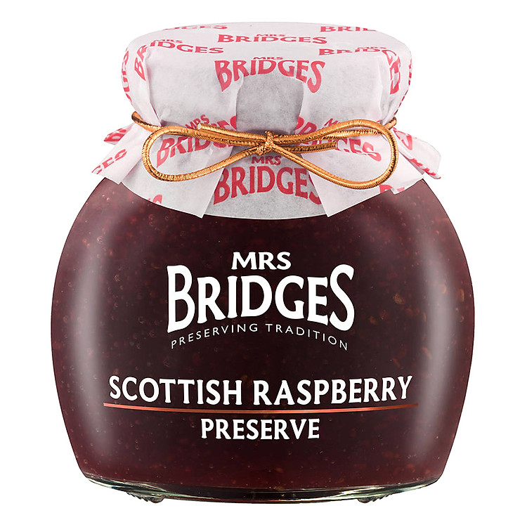 Mứt Mâm Xôi Mrs Bridges Scottish Raspberry Preserve MB810 (340g)