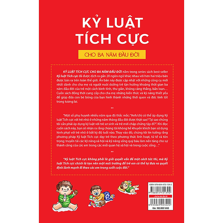 Kỷ Luật Tích Cực Cho Ba Năm Đầu Đời - Ảnh 2