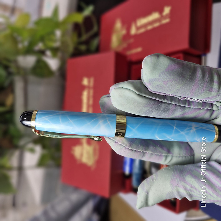 Bút ký Lincoln Jr - Jinhao (Xanh Dương) - Ảnh 5