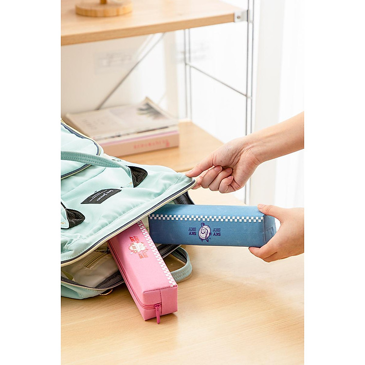 Bóp Viết Dáng Vuông Deli H901 - Màu Xanh - Ảnh 7