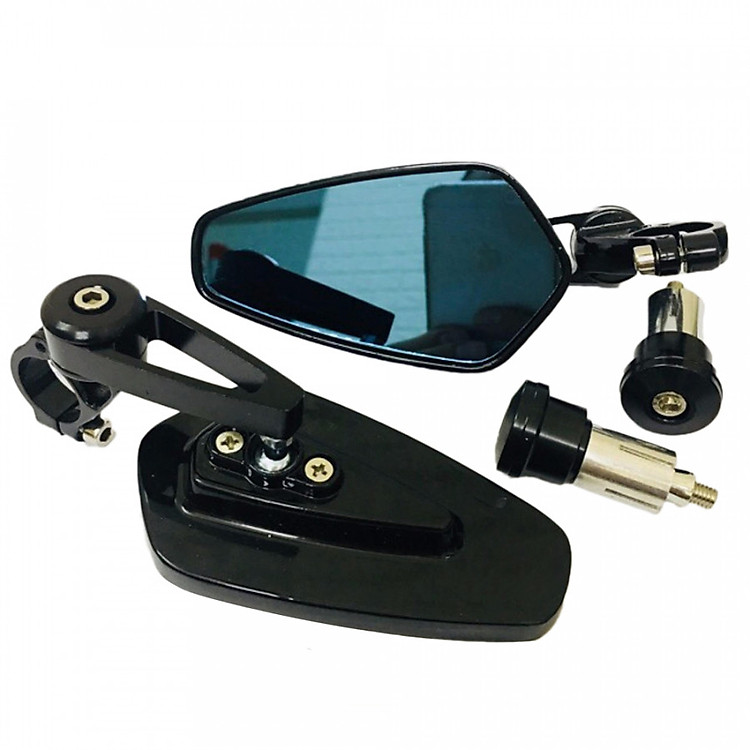 Gương gù gắn tay lái lắp mọi loại xe ( 1 cặp / Kèm lục lăng )