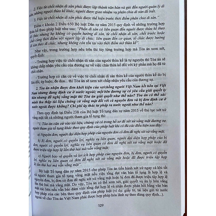 217 Câu Giải Đáp Nghiệp Vụ Xét Xử Vụ Án Dân Sự, Hành Chính Và Các Nghị Quyết Của Hội Đồng Thẩm Phán Tòa Án Nhân Dân Tối Cao - Ảnh 7