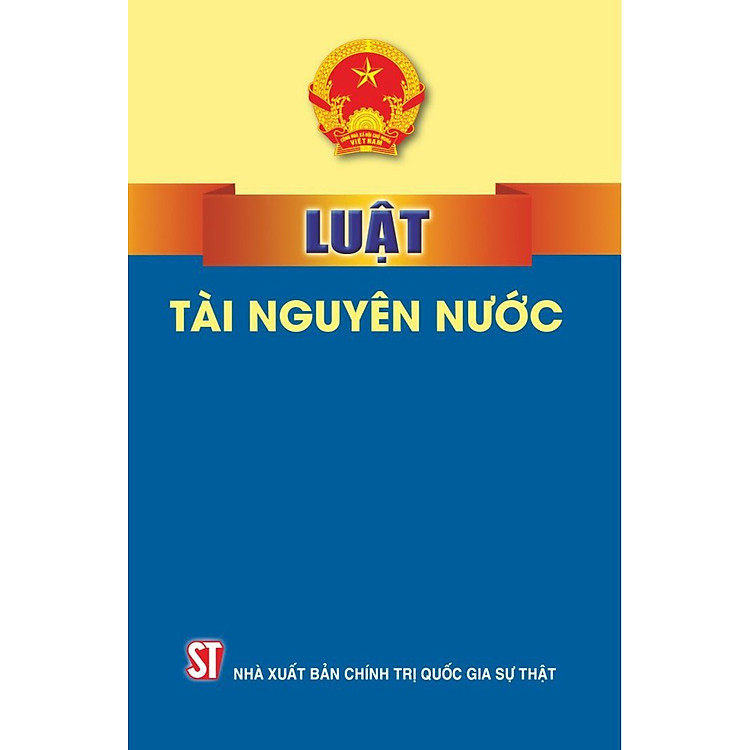 Luật tài nguyên nước (bản in 2024)