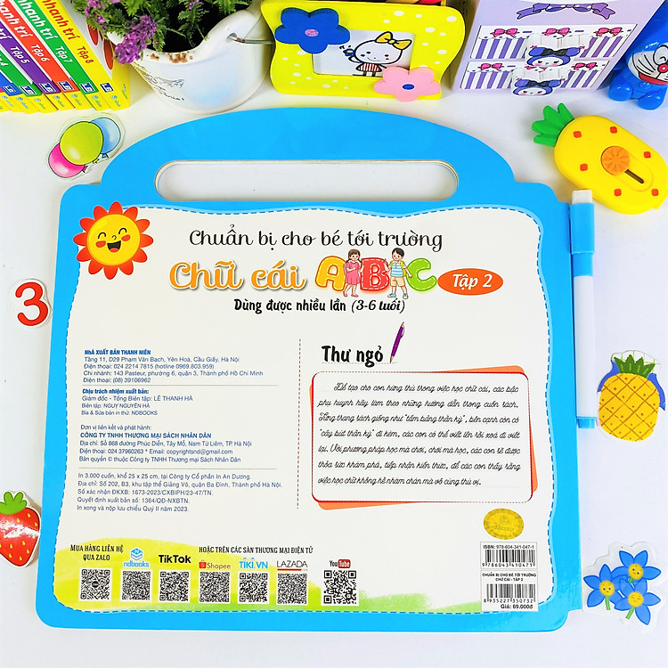 Chuẩn bị cho bé tới trường: Chữ cái và chữ số (Tập 2) - Ảnh 6