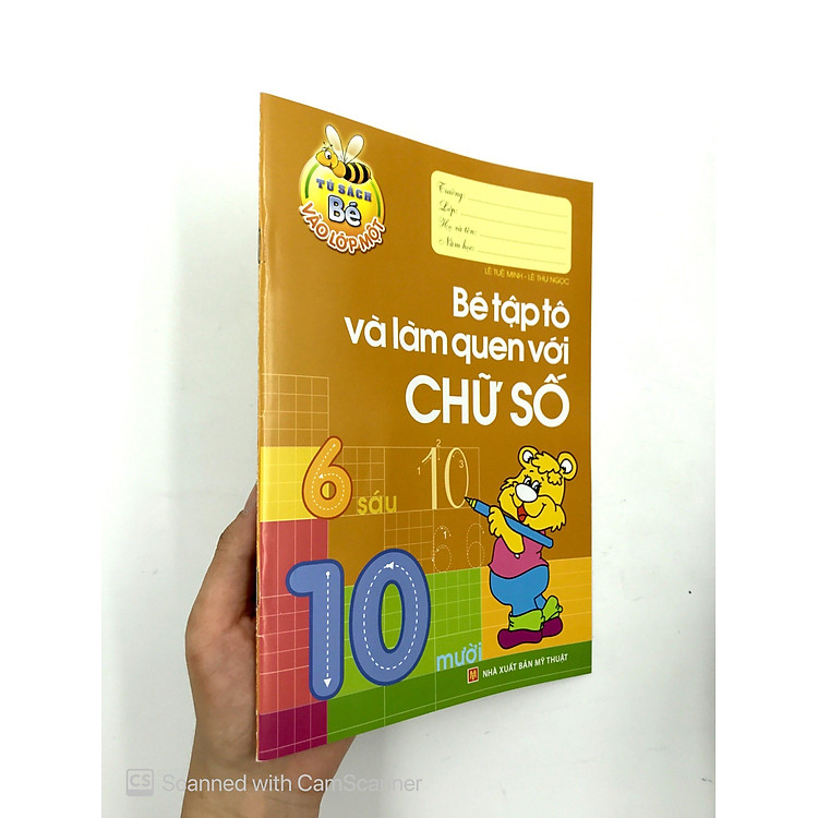Tủ Sách Bé Vào Lớp Một - Bé Tập Tô Và Làm Quen Với Chữ Số (Tái Bản 2019) - Ảnh 7