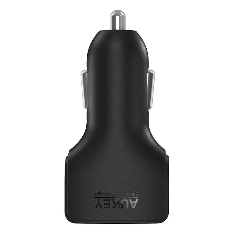 Adapter Sạc Xe Hơi 2 Cổng 24W Aukey CC-S3 - Hàng Chính Hãng